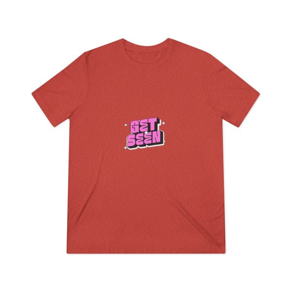 Get Seen Unisex Triblend Tee | Casual Cool, Streetwear Style, Gift for Friends, Everyday Wear, Graphic T-Shirt - Image 9